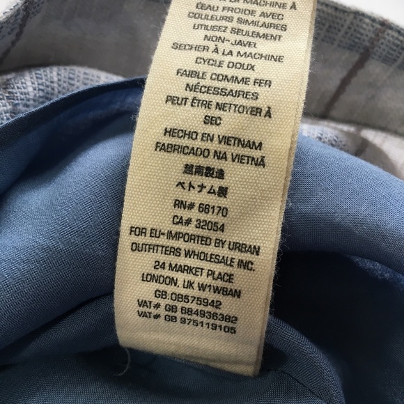 FREE PEOPLE Suspender Checkered Blue Skirt - Picture 8 of 14